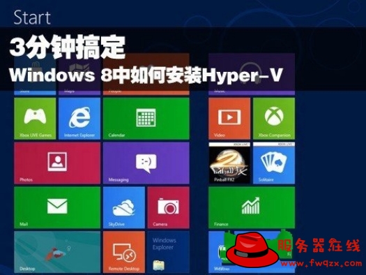 Windows 8中安装Hyper-V只需3分钟就搞定 